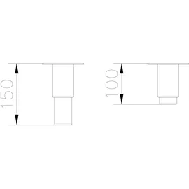 GastroHero ECO 650 GN 2/1 Monoblock Gastronomie Kühlschrank, 616 Liter, Gastronomiebedarf, Großvolumiger freistehender Gewerbekühlschrank, Energiesparend, Robuste Bauweise,