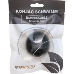 Nawemo Konjac Schwamm Bambuskohle