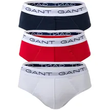 GANT Slip 3er Pack Mehrfarbig M