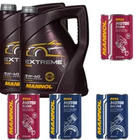 10L Motoröl MANNOL Extreme 5W-40 2xMotor Doctor+Motor Flush