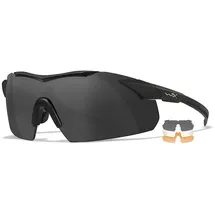 Wiley X Vapor Comm 2.5 Polarisierte Sonnenbrille - Grey / Clear / Light Rust / Matte Black - One Size
