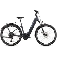 Cube Kathmandu Hybrid ONE 800 28 Zoll RH 62 cm Easy Entry metallicgrey´n´grey
