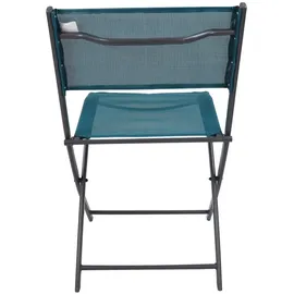 VCM Gartenstuhl 6er-Set ¦ türkis/petrol ¦ Maße cm B: 45 H: 79