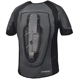 Held eVest Pro, Airbagweste - Schwarz/Grau - 3XL