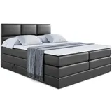 altdecor Ohio King 180 x 200 cm H3/H4 Schwarz