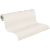 A.S. Création Vliestapete Hellgrau Glatt Einfarbig Matt 53 cm 10,05 m2 Grau 385947