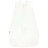 TupTam Sommerschlafsack Baby – Leichter Schlafsack Baby Sommer 0.5 TOG aus Baumwolle, OEKO-TEX zertifiziert, Unisex, Farbe: Ecru, Größe: 50-56