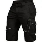 Leibwächter Shorts Flex-line Flexk25 Herren Gr. 62 schwarz/grau