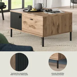 INOSIGN TREVERK Schwarz Eiche 100 x 48 x 60 cm