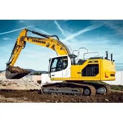Raupenbagger R928 Puzzle 100 Teile Liebherr