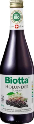 BIOTTA Holunder Direkts.m.Teeausz.+Agavendicks. 500 ml