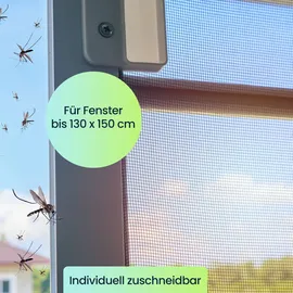casativo Fliegennetz 130 x 150 cm Schwarz