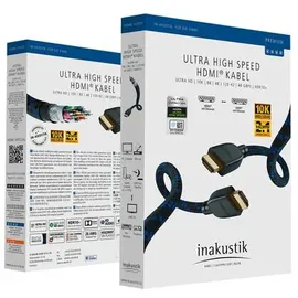in-akustik inakustik Premium Ultra High Speed HDMI 2.1 Kabel 2,0m