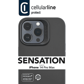 Cellular Line Cellularline Sensation für Apple iPhone 14 Pro Max schwarz (SENSATIONIPH14PRMK)