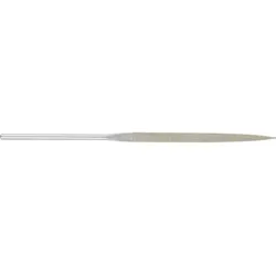 Diamant-Nadelfeile flachspitz 140mm D91 (fein) für harte Werkstoffe