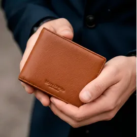 Marc O'Polo Pete Geldbörse Herren Portemonnaie classic cognac