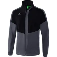Erima Squad Allwetterjacke black/slate grey 164