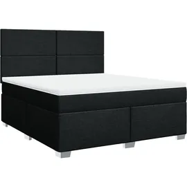 vidaXL Boxspringbett 180 x 200 cm Schwarz
