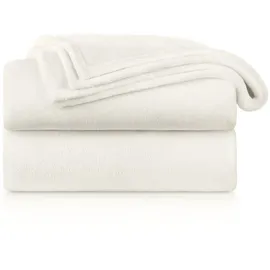 Blumtal Kuscheldecke 270 x 230 cm Weiß