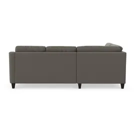 sit&more Ecksofa SIT & MORE "Farö L-Form", braun (schlamm), B:251cm H:90cm T:187cm, Sofas, Ecksofa, inklusive Federkern, wahlweise mit Bettfunktion und Bettkasten