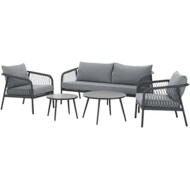 Möbel Kraft Gibraltar Loungeset grau