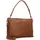 Plevier Structure Millau Schultertasche Leder Braun