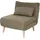 MCW Sessel D35 Stoff/Textil 80 x 90 x 100 cm Grün mit Schlaffunktion
