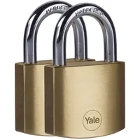 Yale Y110B/40/122/2 Vorhängeschloss 40mm gleichschließend Schlüsselschloss