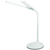 LEDVANCE LED Schreibtisch-Leuchte, Leuchte für Innenanwendungen, Warmweiß, Dimmbar per Touch-Schalter, Panan Disc Double