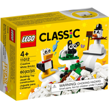 Lego Classic Kreativ-Bauset mit weißen Steinen 11012