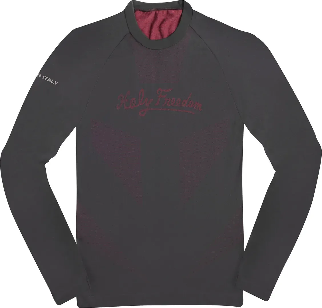 HolyFreedom Pelle Functioneel shirt met lange mouwen, grijs, XS S Voorman