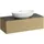 Laufen ILBAGNOALESSI Schubladenelement, Steinplatte Marrone Naturale, Ausschnitt Mitte, 120x50x37cm, 1 Schublade, H4323110972501, Farbe: Eiche hell