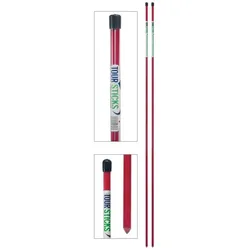 Toursticks Golf Alignment Übungshilfe rot
