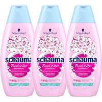 3x Schwarzkopf Schauma Shampoo Fresh it Up! mit Passionsfrucht-Extrakt 350 ml