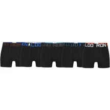 Cristiano Ronaldo Boxershorts 5er Pack Schwarz / Weiß / Rot / Türkis 122/134