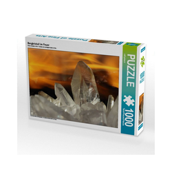 CALVENDO Puzzle CALVENDO Puzzle Bergkristall im Feuer 1000 Teile L, 1000 Puzzleteile