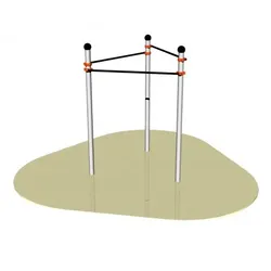 Fitness-Station fur das Training im Freien h916_04