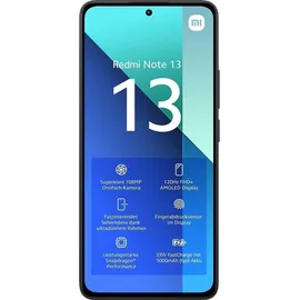 Xiaomi Redmi Note 13 8 GB RAM 256 GB Midnight Black