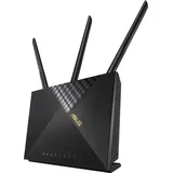 Asus 4G-AX56 AX1800 LTE W-LAN Router, Dual-Band, WiFi 6 LTE (Cat. 6 bis zu 300 Mbits), LAN