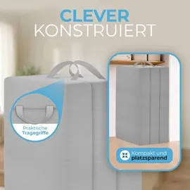eloneo Gästematratze 120 x 195 x 15 cm weich Polyester