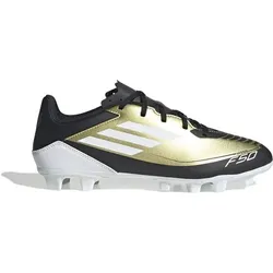 ADIDAS Herren Fussball-Rasenschuhe F50 Club Messi, GOLDMT/FTWWHT/CBLACK, 44