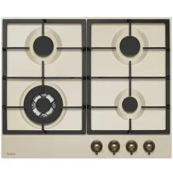 Amica Gas-Kochfeld elfenbein DRP6412DW