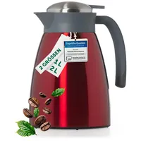 Blumtal Thermoskanne rot 2 l