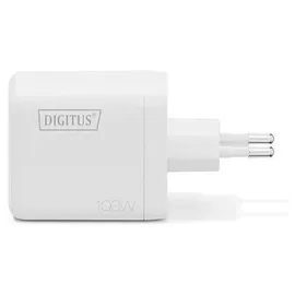 Digitus USB GaN 100W 2x USB-C 1x USB-A Weiß