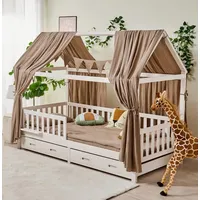 ALAVYA HOME ALAVYA HOME® 3-TLG Hausbett Deko Set mit