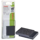 Trodat Ersatzstempelkissen 4,0 x 4,0 cm Schwarz 2 St.