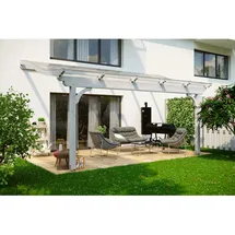 SKANHOLZ Terrassenüberdachung Verona 541 x 289 cm weiß