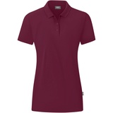 Jako Organic Poloshirt Damen maroon 34