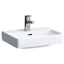 Laufen Pro S Aufsatzhandwaschbecken, 8169614001091 45 x 34 cm, ohne Hahnloch, mit Überlauf,