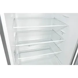 Exquisit KGC320-95-E-040E Kühl-Gefrierkombination (315 l, 1858 mm hoch, Silber)